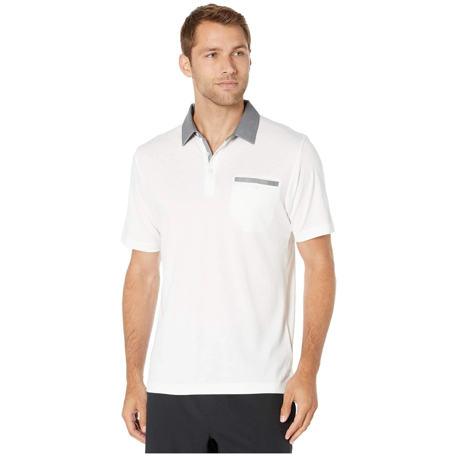 TravisMathew Secret Spot Mens Polo Shirt 3 TravisMathew Secret Spot Mens Polo Shirt