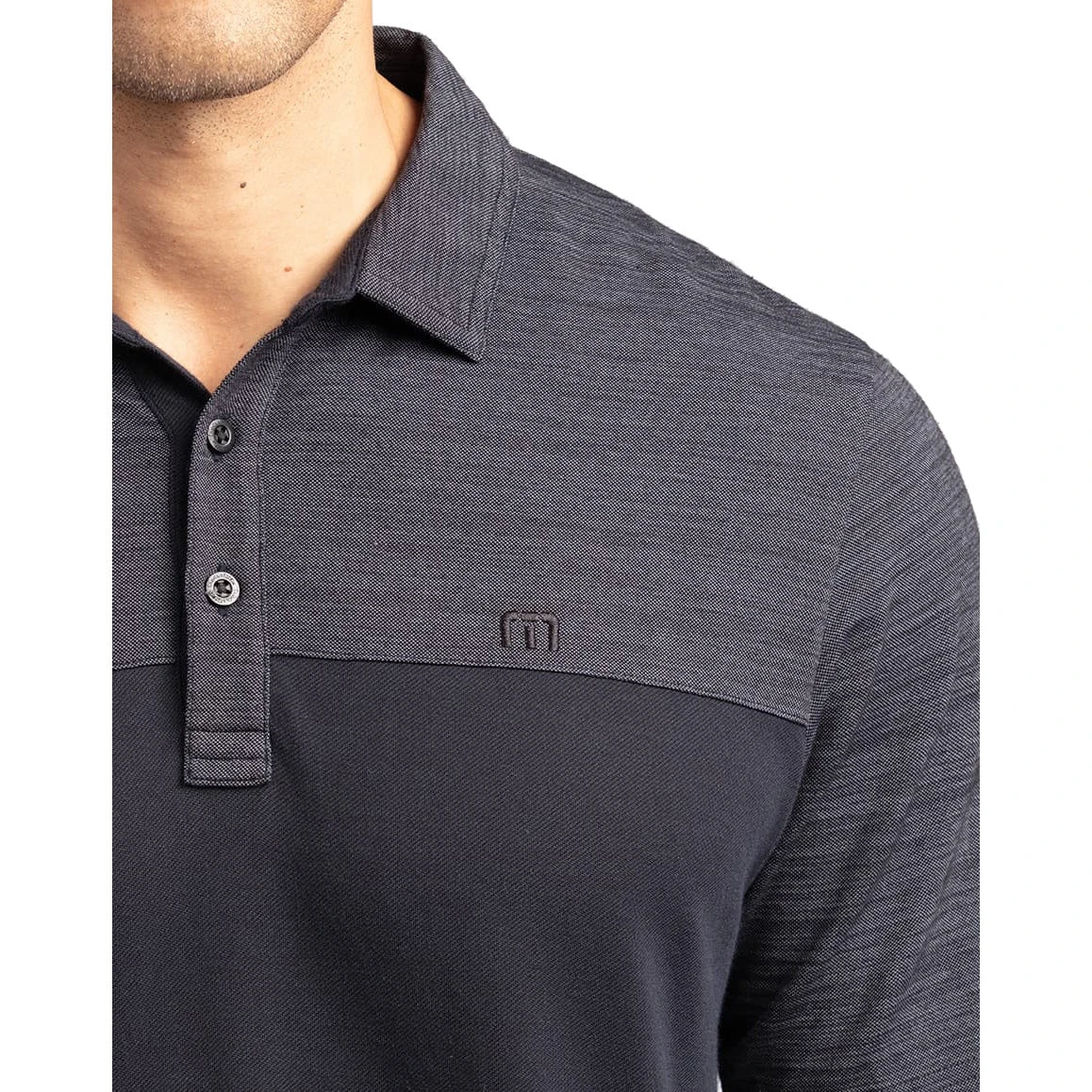 TravisMathew Zip It Mens Polo Shirt 4 TravisMathew Zip It Mens Polo Shirt - Image 2