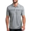TravisMathew Two Min Drill Mens Golf Polo -Travis Mathew Golf 11565 HEATHERBALSAM