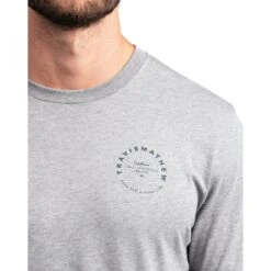 TravisMathew On Tap Grey Mens T-Shirt -Travis Mathew Golf 11572 HEATHERGREY 2 218bc2b8 6cd3 4255 93c5 c85a8d923080