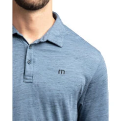TravisMathew Flying Tortilla Mens Golf Polo -Travis Mathew Golf 11592 VINTAGEINDIGO 1
