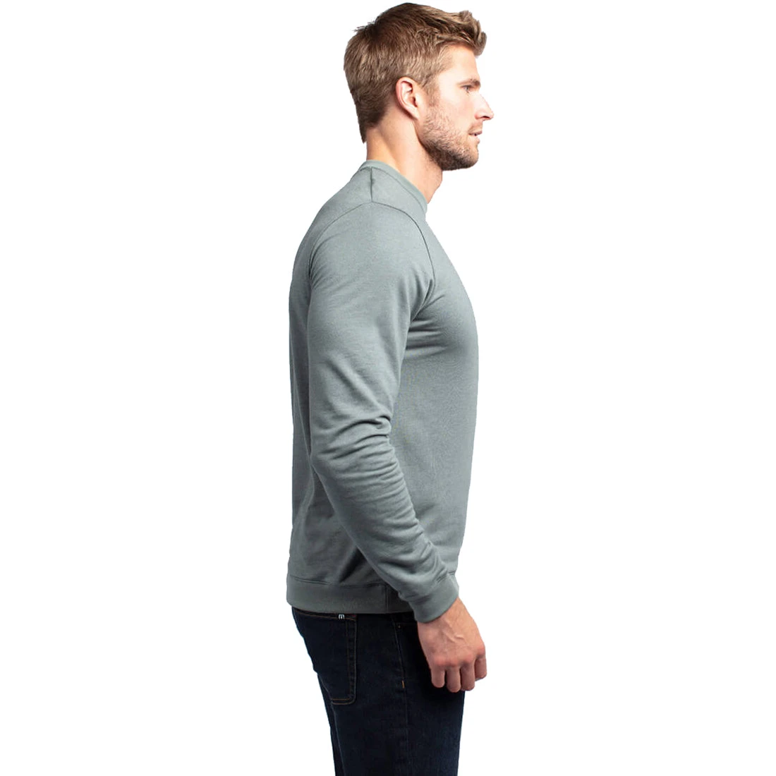 TravisMathew Fink Pullover Mens Golf Shirt 4 TravisMathew Fink Pullover Mens Golf Shirt - Image 2