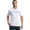 TravisMathew Transcontinental Mens Golf Polo -Travis Mathew Golf 12308 WHITE