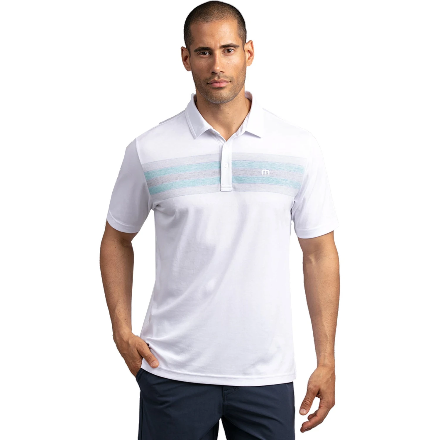 TravisMathew Transcontinental Mens Golf Polo 3 TravisMathew Transcontinental Mens Golf Polo