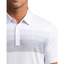 TravisMathew Umbrella Shade Mens Golf Polo -Travis Mathew Golf 17627 WHITE 1 09a912ee dc28 4bbe 99a4 c41618c6f9b0