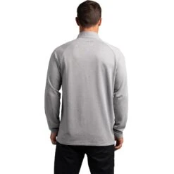 TravisMathew Jetbridge Mens Golf 1/2 Zip -Travis Mathew Golf 17641 HEATHERGREY 2