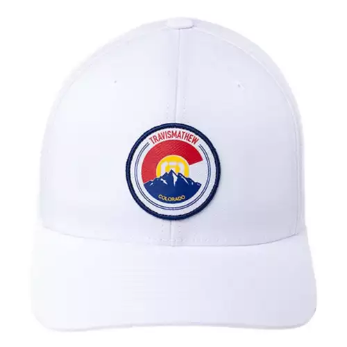 Men's TravisMathew All The Powder Golf Flexfit Hat 3 Men's TravisMathew All The Powder Golf Flexfit Hat