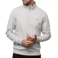 Men's TravisMathew Cloud Quarter Zip 2.0