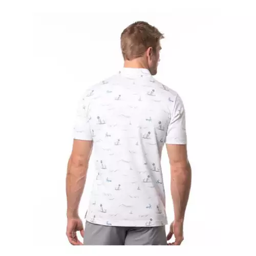 Men's TravisMathew Warp Drive Golf Polo 4 Men's TravisMathew Warp Drive Golf Polo - Image 2