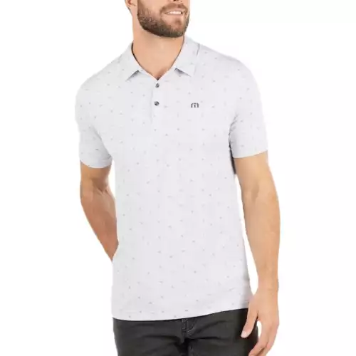 Men's TravisMathew Hot Chili Polo 3 Men's TravisMathew Hot Chili Polo