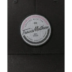 TravisMathew Beach Cruiser Mens Hat -Travis Mathew Golf 19730 BLACK 2