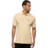 TravisMathew On Deck Mens Golf Polo -Travis Mathew Golf 19735 HTHRCORNSILK 2e730373 45ca 4cc4 8b83 be20482577e4