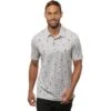 TravisMathew Havana Nights Mens Golf Polo 2 TravisMathew Havana Nights Mens Golf Polo -Travis Mathew Golf 19739 HEATHERGREY ad57f13b e000 474a a3cd e502715c6a39