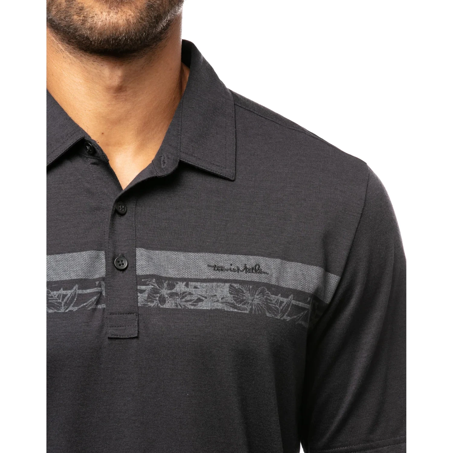 TravisMathew Late Nights Mens Golf Polo 4 TravisMathew Late Nights Mens Golf Polo - Image 2
