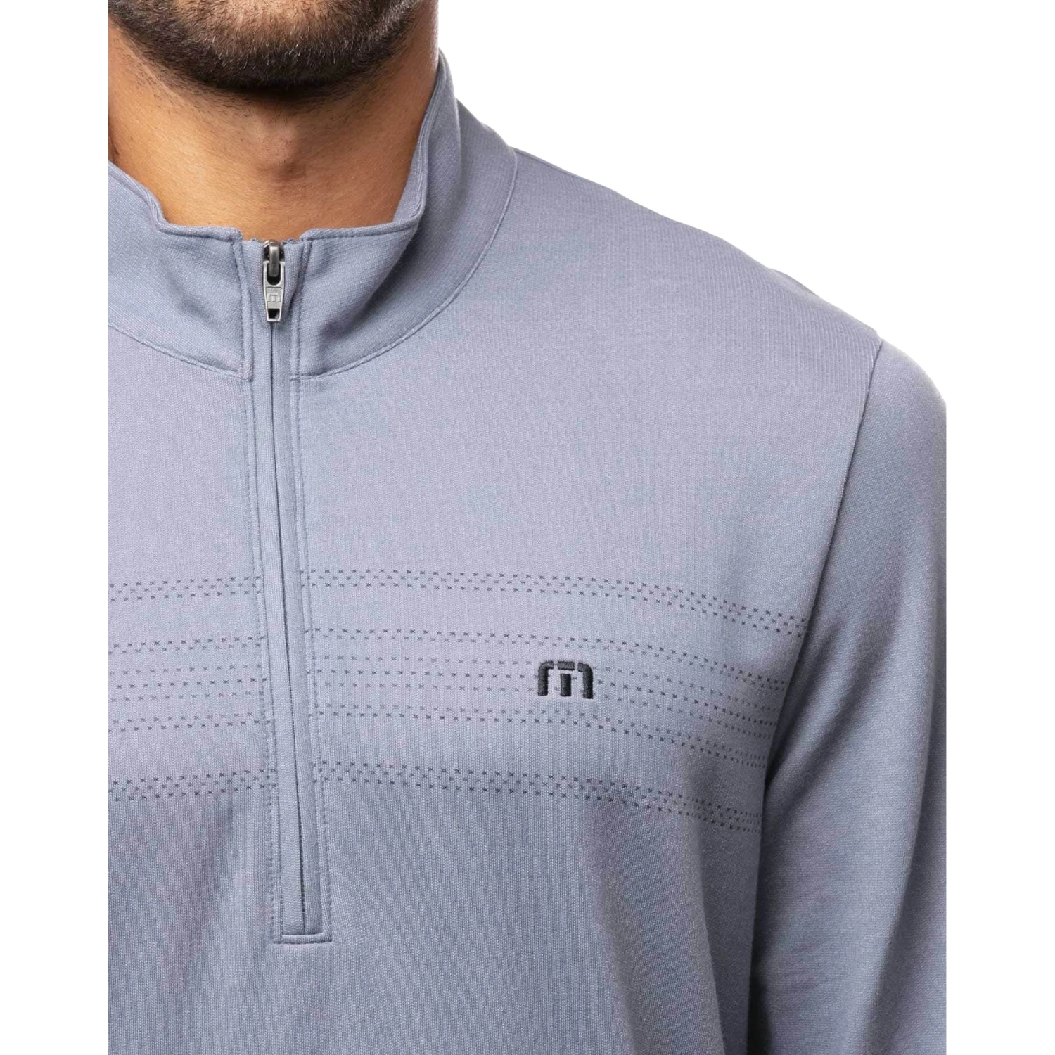 TravisMathew Palm Reader Mens Golf 1/4 Zip 4 TravisMathew Palm Reader Mens Golf 1/4 Zip - Image 2