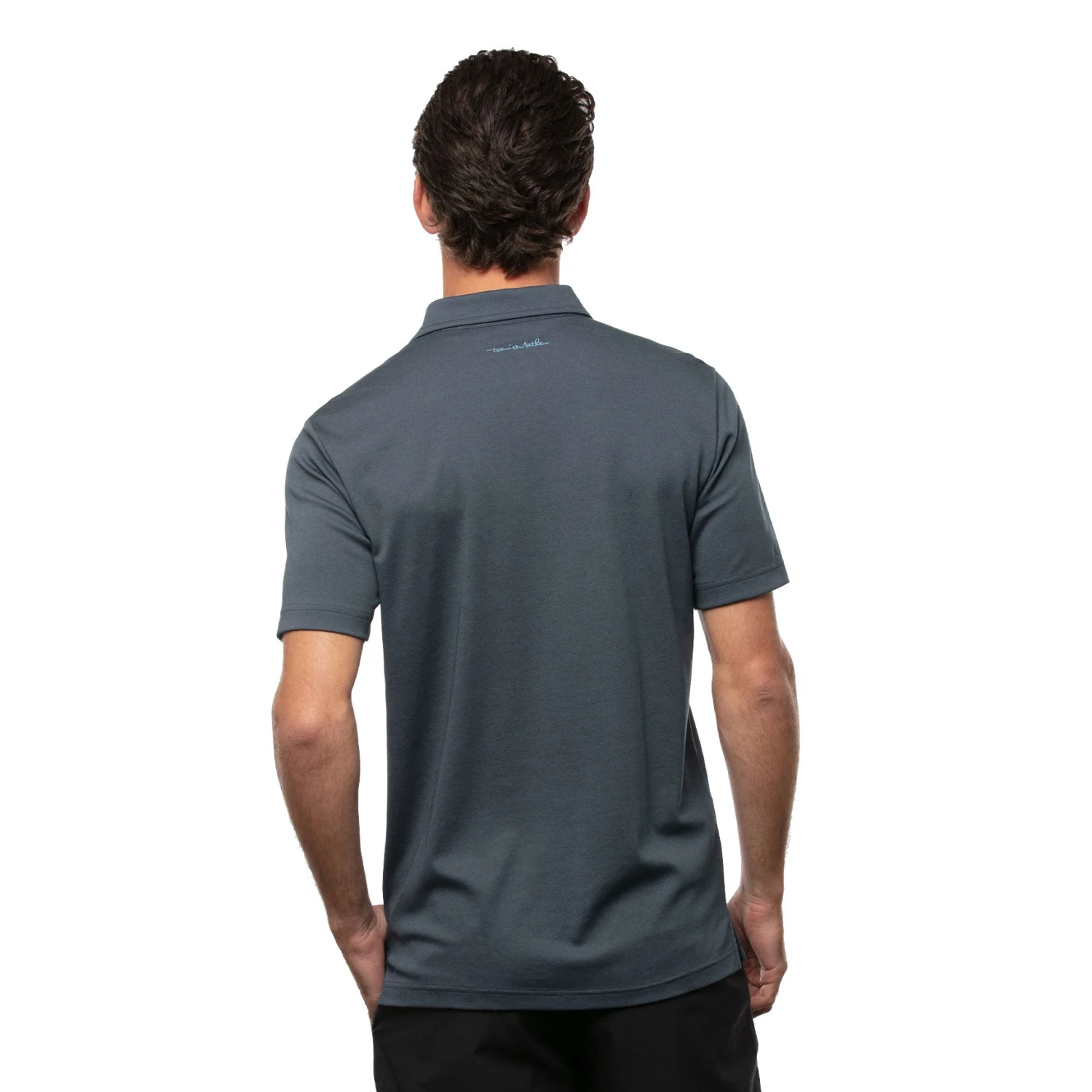 TravisMathew BYOB Mood Indigo Mens Golf Polo 4 TravisMathew BYOB Mood Indigo Mens Golf Polo - Image 2