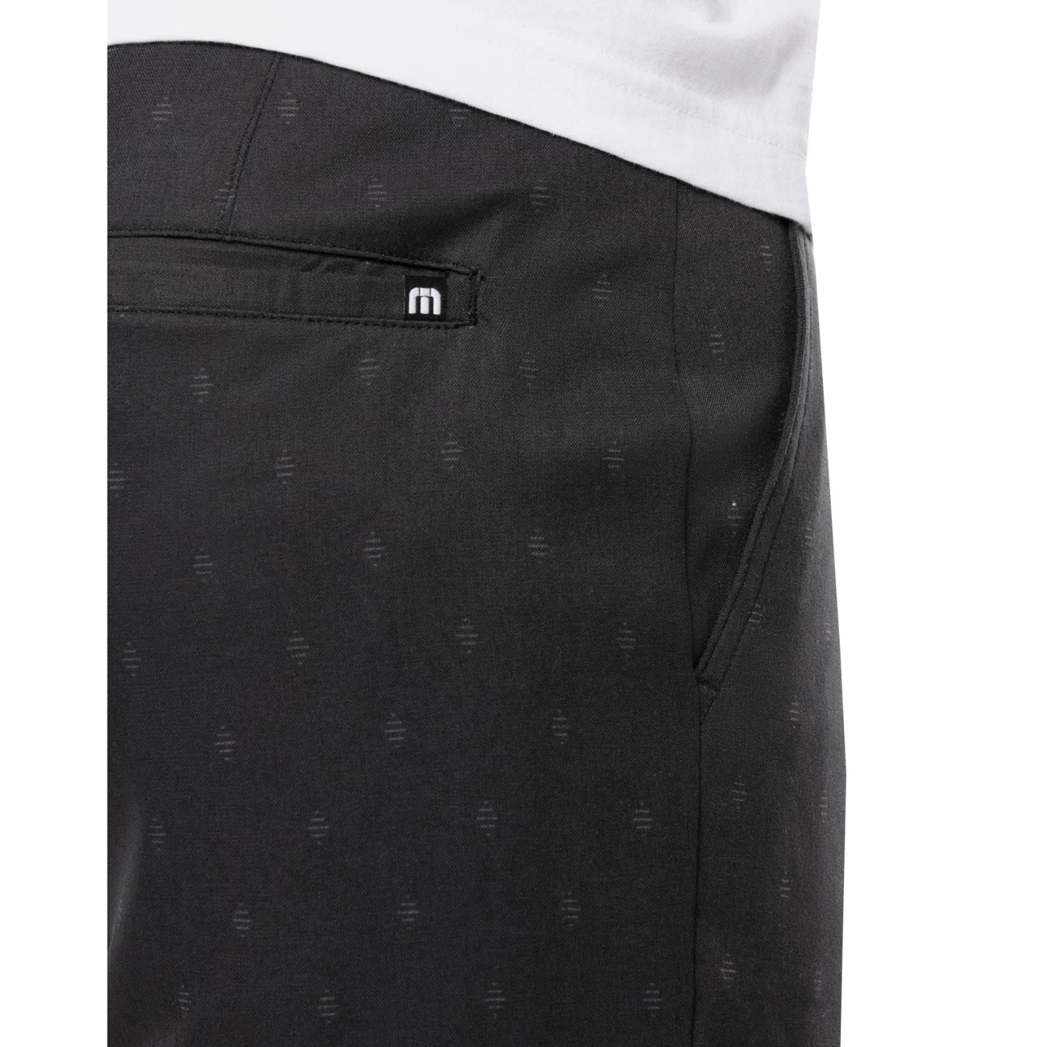 TravisMathew Moonlight Black 10in Mens Golf Shorts 5 TravisMathew Moonlight Black 10in Mens Golf Shorts - Image 3