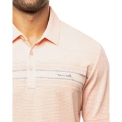 TravisMathew Adult Swimming Heather Autumn Sunset Mens Golf Polo -Travis Mathew Golf 21166 HTHRAUTMSUNST 2 fd61b8ed d472 4750 a258 1945fa7c41ed
