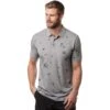 TravisMathew Ice Breaker Mens Golf Polo -Travis Mathew Golf 21935 HTHMDGRY0HMD