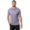 TravisMathew Spooner Lake Mens Golf Polo -Travis Mathew Golf 24457 MULLGRAPE6MUL