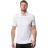 TravisMathew Sockeye Mens Golf Polo 2 TravisMathew Sockeye Mens Golf Polo -Travis Mathew Golf 24462 WHITE1WHT
