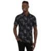 TravisMathew The Riegel Mens Golf Polo -Travis Mathew Golf 24464 BLACK0BLK