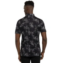 TravisMathew The Riegel Mens Golf Polo -Travis Mathew Golf 24464 BLACK0BLK 2