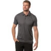 TravisMathew Two Hour Delay Mens Golf Polo -Travis Mathew Golf 24503 HTRDKGRY9HDG