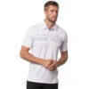 TravisMathew Just One More Mens Golf Polo -Travis Mathew Golf 24504 WHITE1WHT f012277a 0c14 4e0d 80c1 0e6a7baeefe2