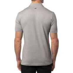 TravisMathew Quiet Nights Mens Golf Polo -Travis Mathew Golf 24506 HTRMDGRY0HMD 2