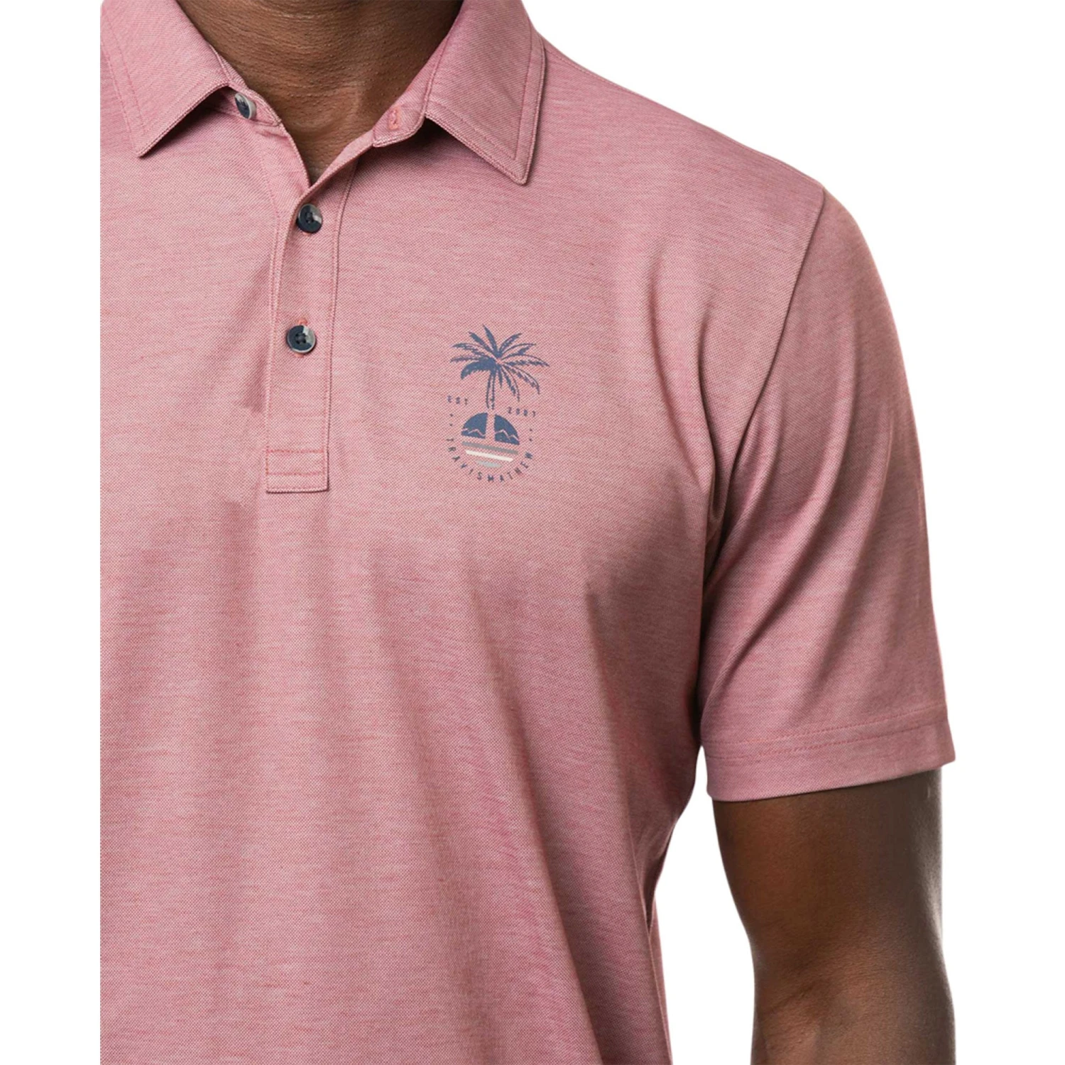 TravisMathew Long Weekend Mens Golf Polo 5 TravisMathew Long Weekend Mens Golf Polo - Image 3