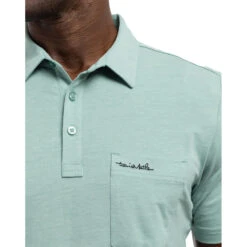TravisMathew Off The Record Mens Golf Polo 7 TravisMathew Off The Record Mens Golf Polo -Travis Mathew Golf 24571 HTRBRGRN3HBG 2