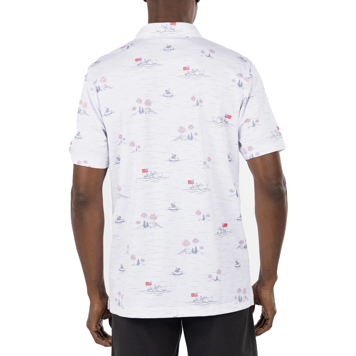 TravisMathew Lake Break Mens Golf Polo 4 TravisMathew Lake Break Mens Golf Polo - Image 2