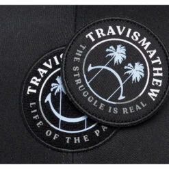 TravisMathew Lake Escape Mens Golf Hat -Travis Mathew Golf 26756 BLACK0BLK 2