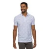 TravisMathew At Home White Mens Golf Polo 2 TravisMathew At Home White Mens Golf Polo -Travis Mathew Golf 27012 WHITE1WHT