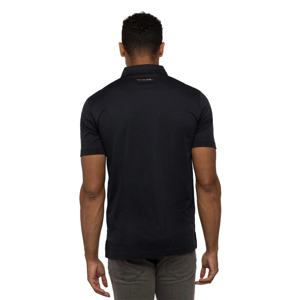 TravisMathew Valetta Black Mens Golf Polo 4 TravisMathew Valetta Black Mens Golf Polo - Image 2