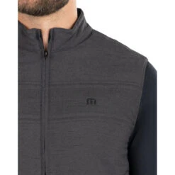 TravisMathew Apex Flex Heather Black Mens Golf Vest -Travis Mathew Golf 27026 HTHRBLACK0HBL 2 133e8233 4d9c 4c73 9966 a6f1bdce41ec