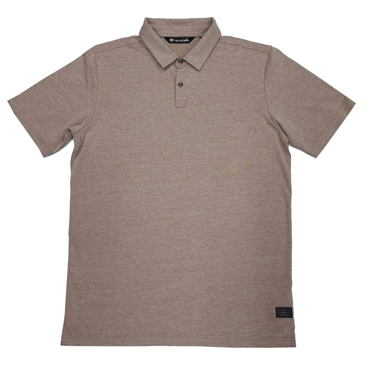 TravisMathew Tucan Heather Portabella Mens Golf Polo 3 TravisMathew Tucan Heather Portabella Mens Golf Polo