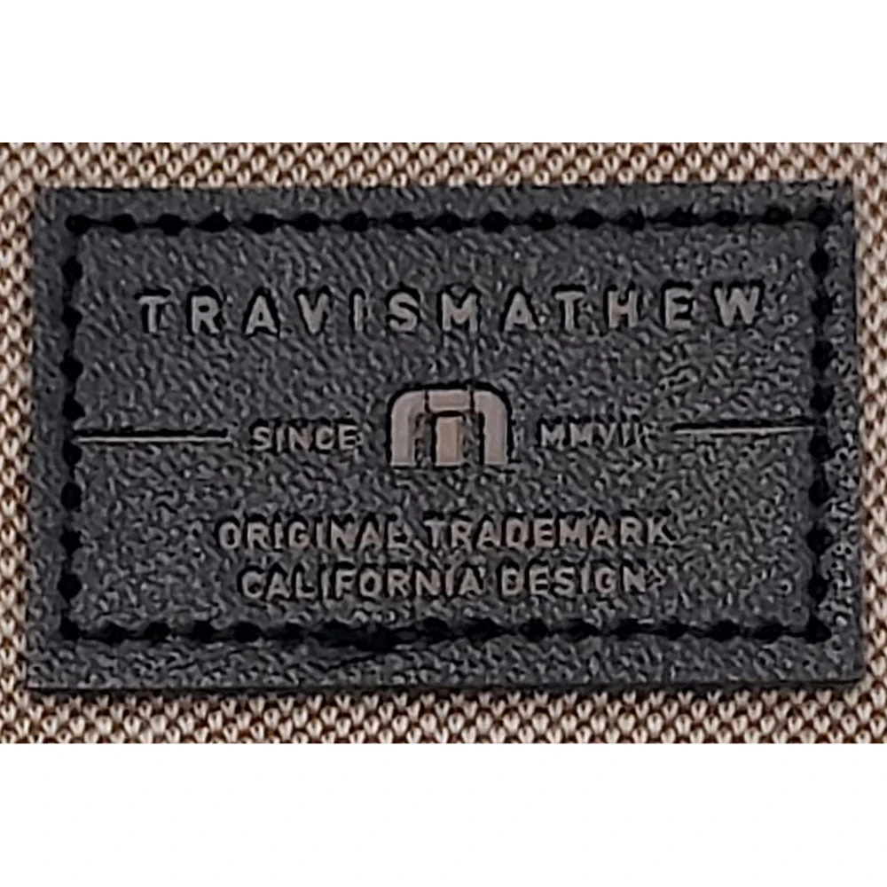 TravisMathew Tucan Heather Portabella Mens Golf Polo 5 TravisMathew Tucan Heather Portabella Mens Golf Polo - Image 3