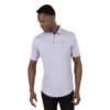 TravisMathew Seven Lakes Heather Silver Bullet Mens Golf Polo 1 TravisMathew Seven Lakes Heather Silver Bullet Mens Golf Polo -Travis Mathew Golf 30738 HTHRSILVR5HSB