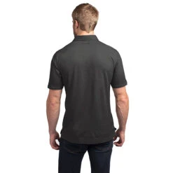 TravisMathew Classy Mens Golf Polo -Travis Mathew Golf CLASSY HEATHERBLACK 2