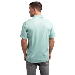 TravisMathew Classy Mens Golf Polo -Travis Mathew Golf CLASSY HTHBERYLGREEN 2