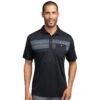 TravisMathew Fojo Mens Golf Polo -Travis Mathew Golf FOJO BLACK b9ab9467 033d 4afe 9646 d85720fe0331