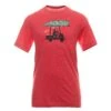 TravisMathew Midnight Ride Tee Shirt -Travis Mathew Golf TravisMathew Midnight Ride Tee Shirt 1MX374 Heather Red 1