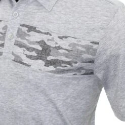 TravisMathew Park It Polo Shirt -Travis Mathew Golf TravisMathew Park It Polo Shirt 1MV289 Heather Light Grey 3