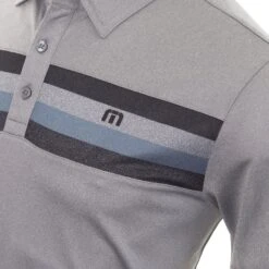 TravisMathew Private Dock Polo Shirt -Travis Mathew Golf TravisMathew Private Dock Polo Shirt 1MW149 Heather Medium Grey 3