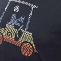 TravisMathew Race You Tee Shirt -Travis Mathew Golf TravisMathew Race You Tee Shirt 1MT158 Dress Blue 3