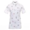TravisMathew Wee Bit Of Fun Polo Shirt -Travis Mathew Golf TravisMathew Wee Bit Of Fun Polo Shirt 1MX371 White 1
