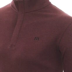 TravisMathew Cloud 2.0 1/4 Zip 7 TravisMathew Cloud 2.0 1/4 Zip -Travis Mathew Golf TravisMathewCloud2.01 4ZipD.Red3