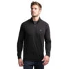 TravisMathew Zachary Mens Golf 1/2 Zip 2 TravisMathew Zachary Mens Golf 1/2 Zip -Travis Mathew Golf ZACHARY BLACK